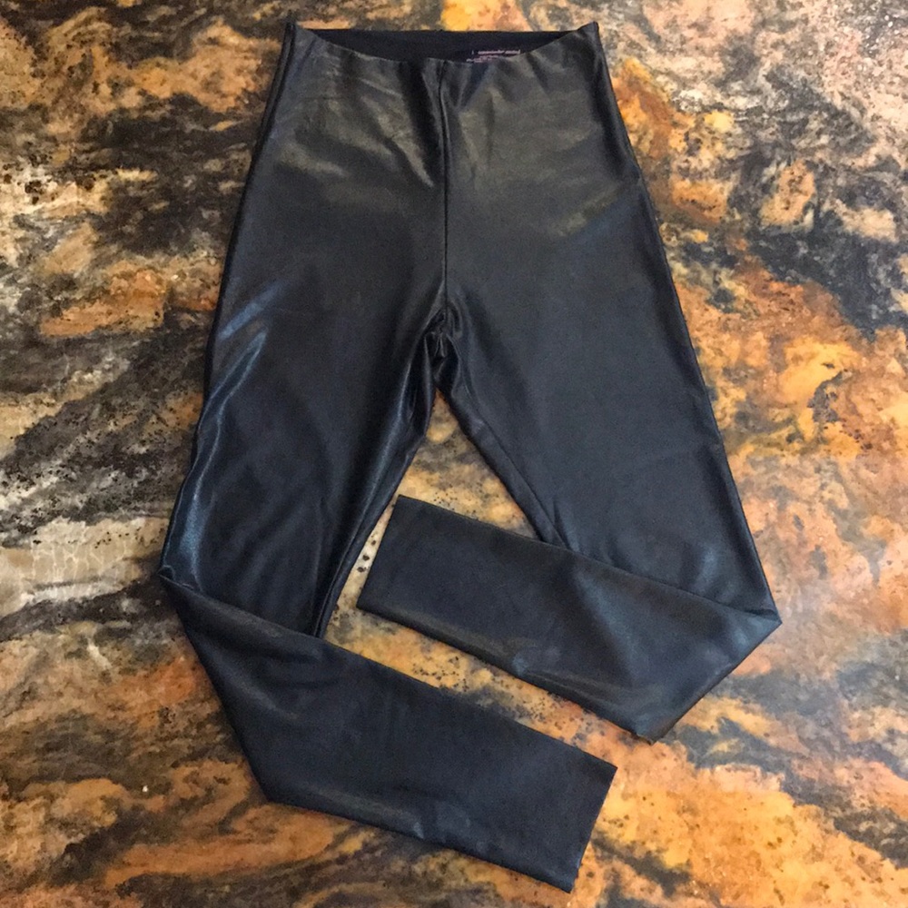 Synthetic Leather Pants